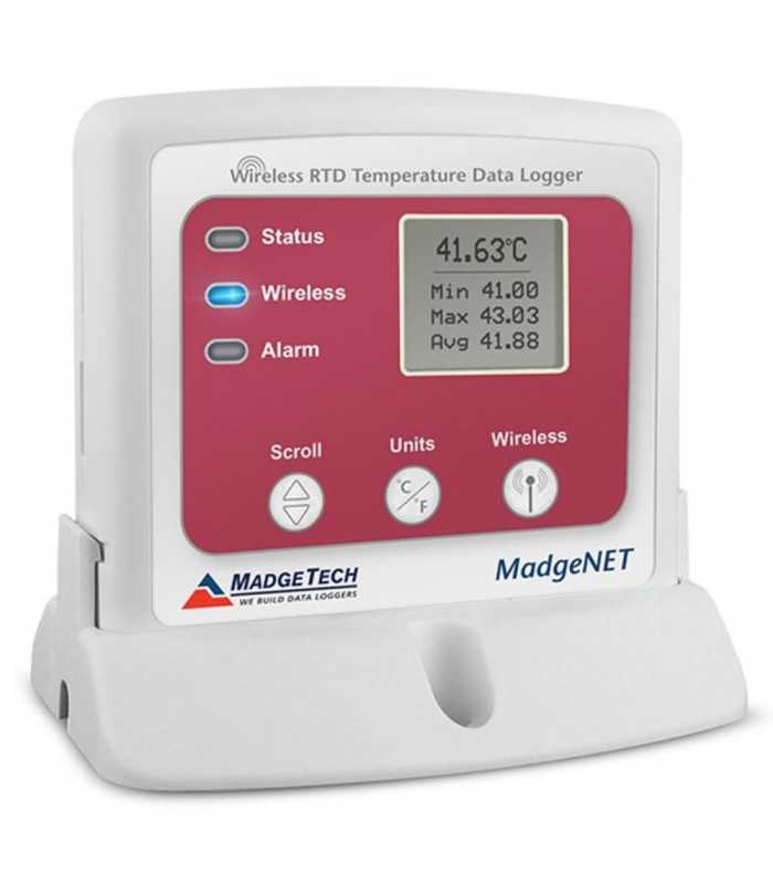 MadgeTech RFRTDTemp2000A [RFRTDTEMP2000A] Wireless Precision RTD Based Temperature Data Logger