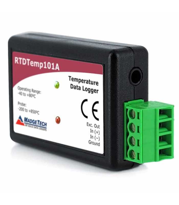 MadgeTech RTDTemp101A [RTDTEMP101A] Based Temperature Recorder