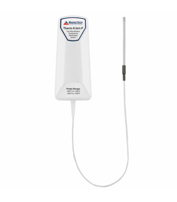 MadgeTech Therm-A-lert [THERMALERT-P-250] Two Way Wieless Temperature Data Logger with RTD Probe and Glycol Bottle 250ml