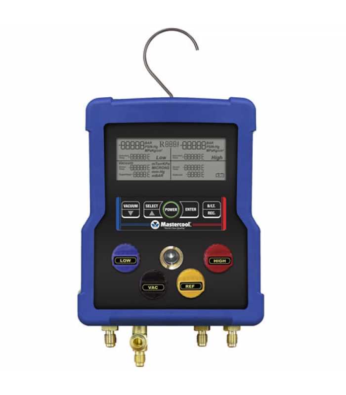 Mastercool 99903 4-Way Digital Manifold Only with Data Logger Software