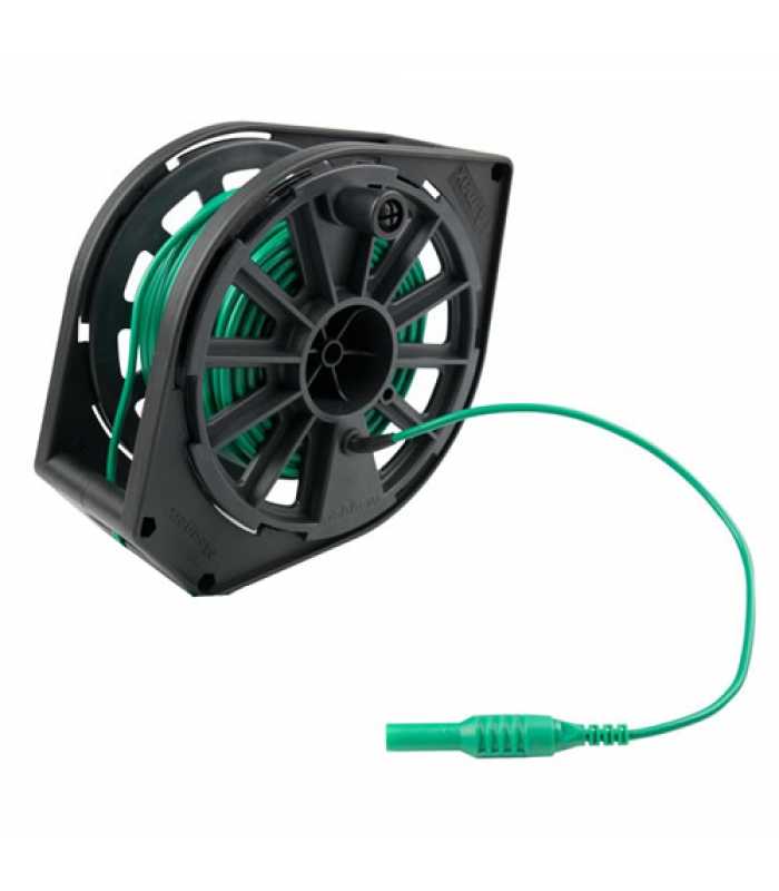 Megger 1000-362 Replacement Cable Reel, Green Cable, 30 m, 115V