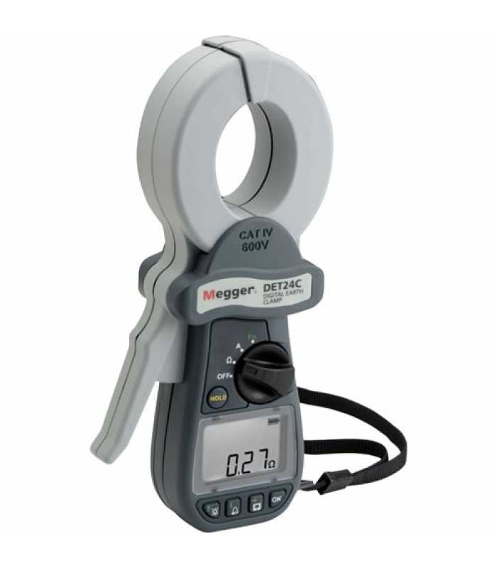 Megger DET24C [1007-331] Digital Clamp-On Ground Resistance Tester with Bluetooth Interface