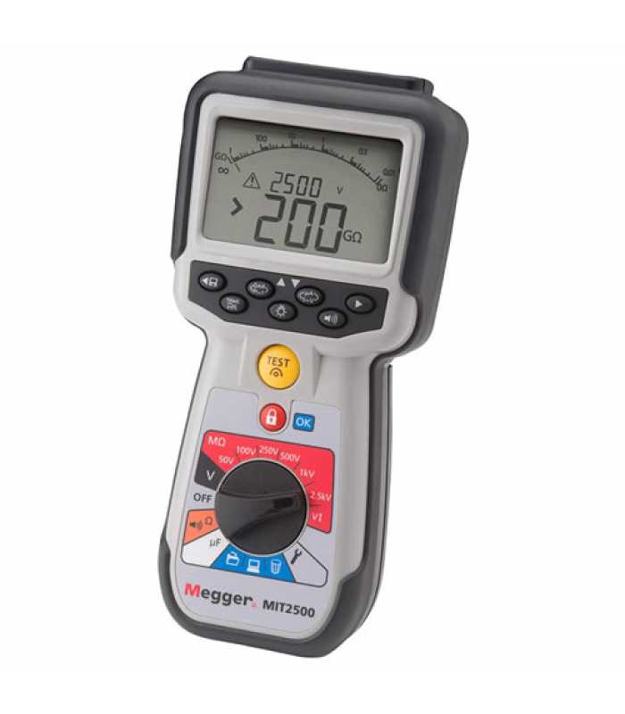 Megger MIT2500 [1006-764] 2.5 kV High Voltage Hand-Held Insulation and Continuity Tester