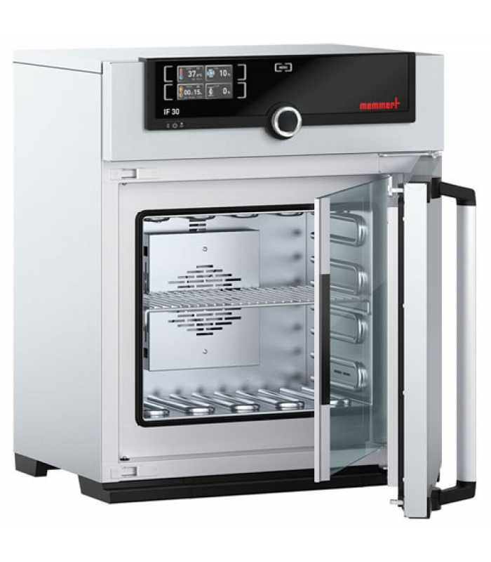 Memmert IF Series [IF30 PLUS-230V] Standard Delivery Incubator 32L/1.1cuft, Forced Air Convection, 230V with Twin display controller, Programmable, ATMO Control Software