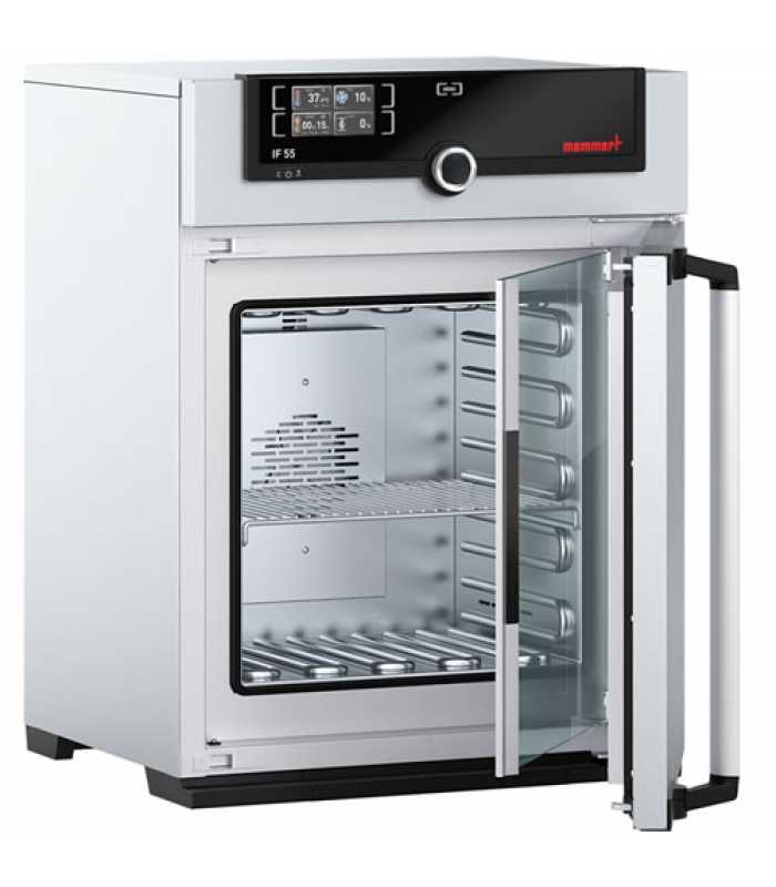Memmert IF Series [IF55 PLUS-230V] Standard Delivery Incubator 53L/1.9cuft, Forced Air Convection, 230V with Twin display controller, Programmable, ATMO Control Software