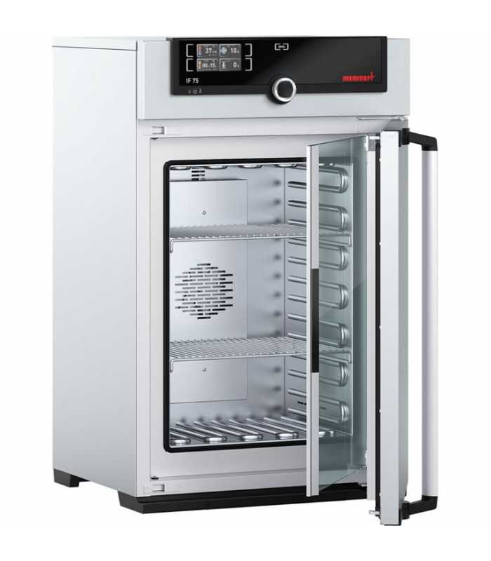 Memmert IF Series [IF75 PLUS-230V] Standard Delivery Incubator 74L/2.7cuft, Forced Air Convection, 230V with Twin display controller, Programmable, ATMO Control Software