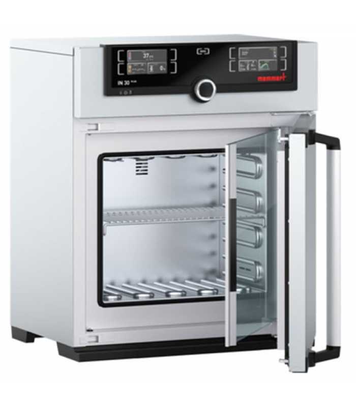 Memmert IN Series [IN30 PLUS-230V] Standard Delivery Incubator 32L/1.1cuft, Natural Convection, 230V with Twin display controller, Programmable, ATMO Control Software