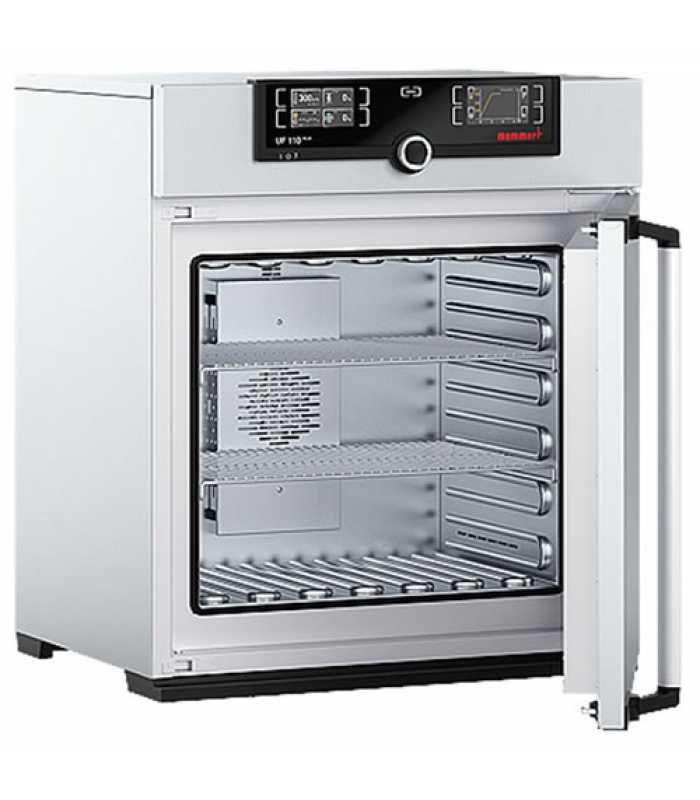Memmert UF Series [UF110 PLUS-230V] Standard Delivery Universal Oven 108L/3.8cuft, Forced Air Convection, 230V with Twin Display Controller, Programmable, ATMO Control Software