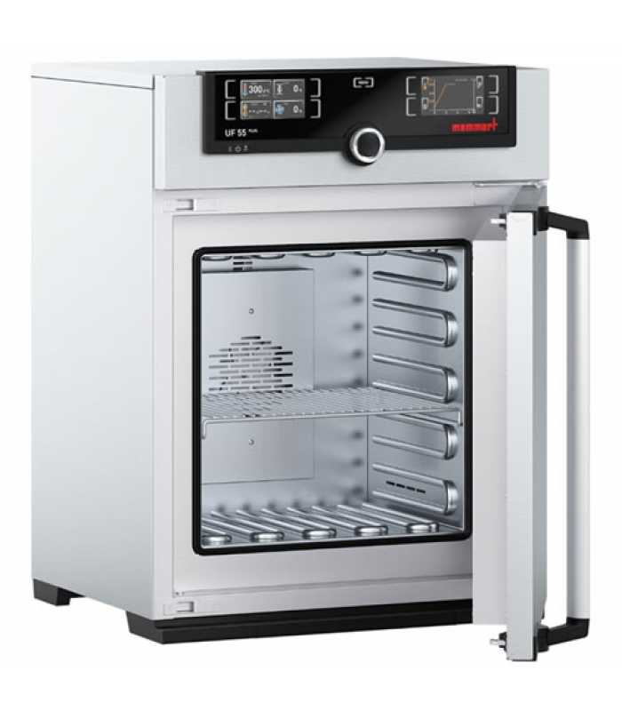 Memmert UF Series [UF55 PLUS-230V] Standard Delivery Universal Oven 53L/1.9cuft, Forced Air Convection, 230V with Twin Display Controller, Programmable, ATMO Control Software