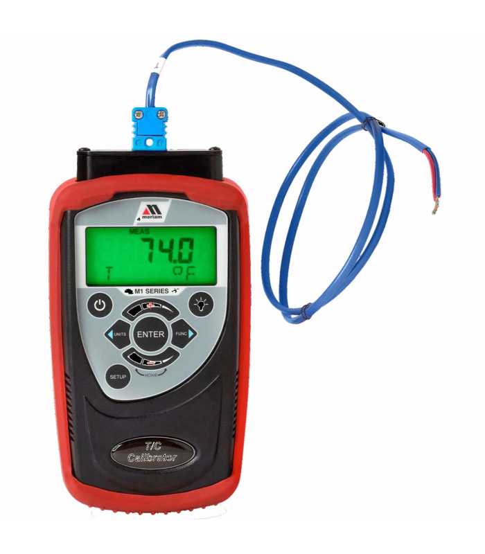 Meriam M130 [216.281.1100] T/C Calibrator for Types B, E, J, K, N, R, S, T and millivolts