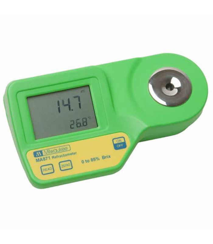Milwaukee MA871 [MA871] Digital Brix/Sugar Refractometer for General Measurements