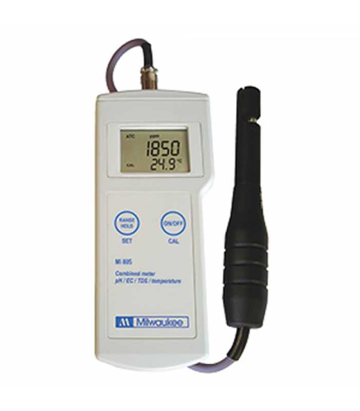 Milwaukee Mi805 [Mi805] pH / Conductivity / TDS / Temperature Professional Portable Meter