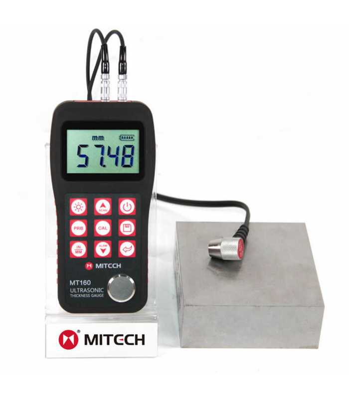 Mitech MT160 [MT160] Digital Ultrasonic Thickness Gauge Meter Tester