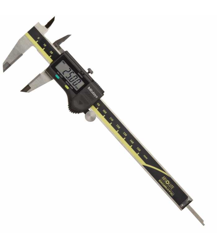 Mitutoyo 500 [500-154-30] Digital ABSOLUTE Digimatic Caliper with Carbide-Tipped Jaws for OD 0-150mm