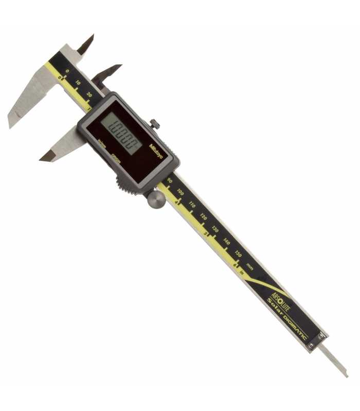Mitutoyo 500 Series [500-474] Digital ABSOLUTE Digimatic Caliper-Solar Powered Without SPC Output 0-6in (0-150mm)