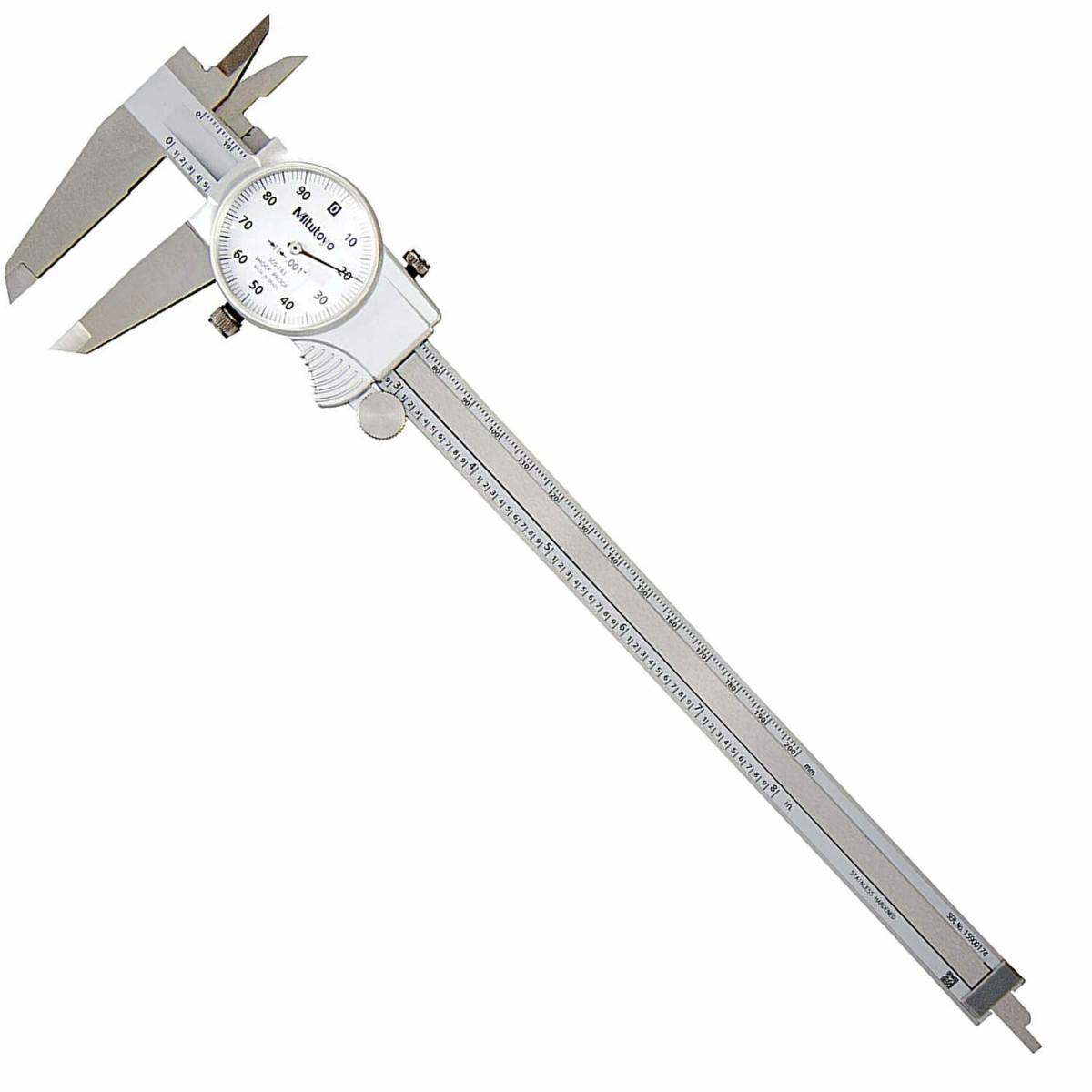 Mitutoyo 505 Series [505-743] Dial Caliper 0-8in| Jual | Harga |Price ...