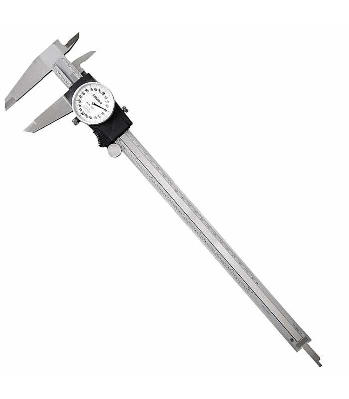 Mitutoyo 505 Series [505-750] Dial Caliper with Carbide-Tipped Jaws OD 0-12in