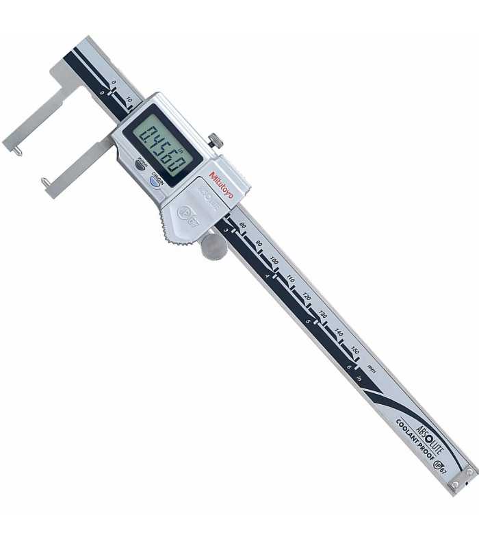 Mitutoyo 573 Series [573-752] Digital ABSOLUTE Digimatic Neck Point Jaw Caliper 0-6" / 0-150mm