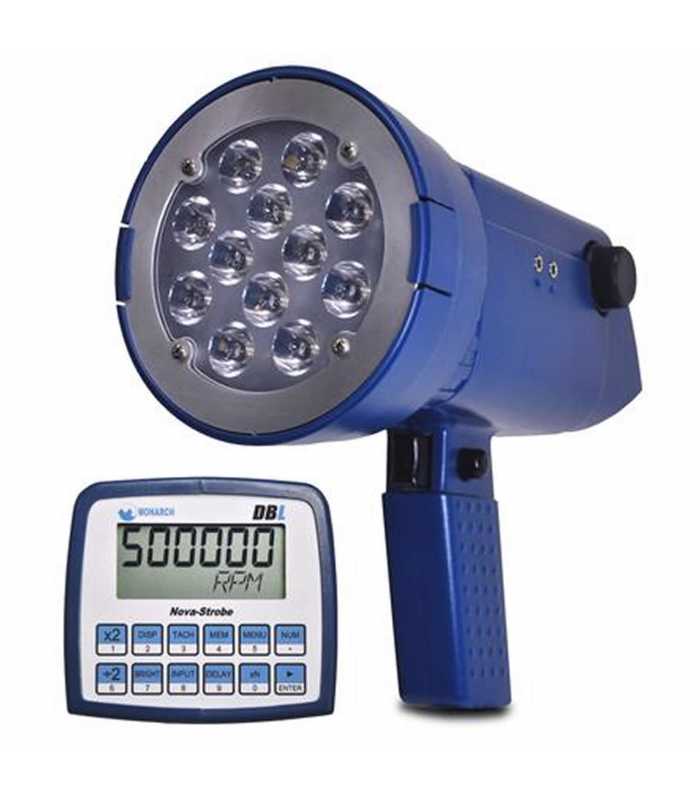 Monarch Nova-Strobe LED [6231-011] Portable Stroboscopes DBL Deluxe Kit (30 to 500,000 FPM) 115/230VAC
