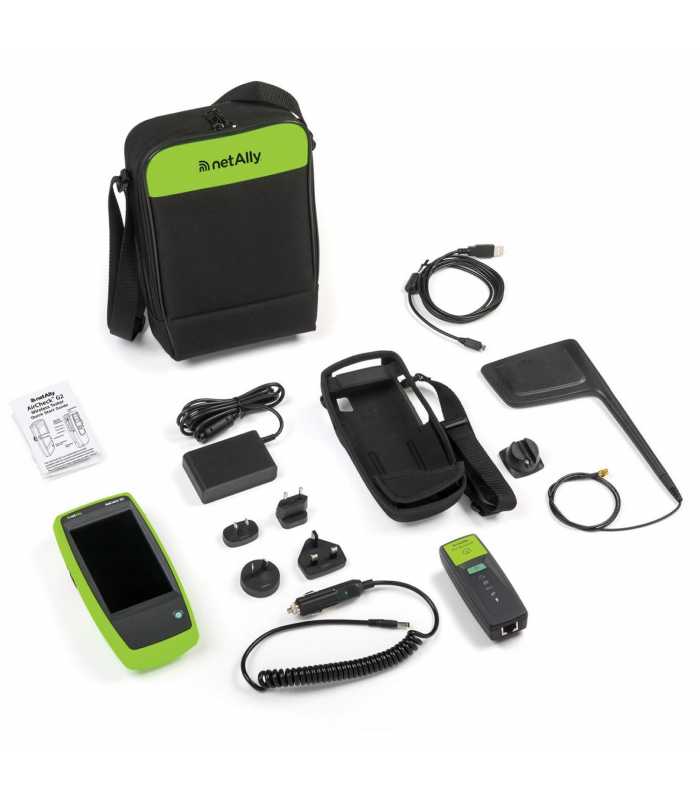 NetAlly Aircheck G2 [AIRCHECK-G2-KIT] Wireless Tester w/Ext. Antenna, Holster and Auto-Charger Kit*DIHENTIKAN LIHAT TREND Networks R150001*