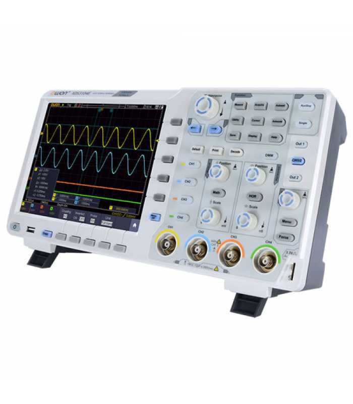 OWON XDS3000-E Series [XDS3104AE] 100 MHz, 4-Channel, 1GS/s Digital Storage Oscilloscope, 14-Bit Resolution