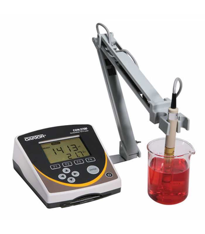 Oakton/Eutech CON 2700 [WD-35412-01] Conductivity / TDS / Salinity / Resistivity / Temperature Benchtop with NIST-Traceable Calibration
