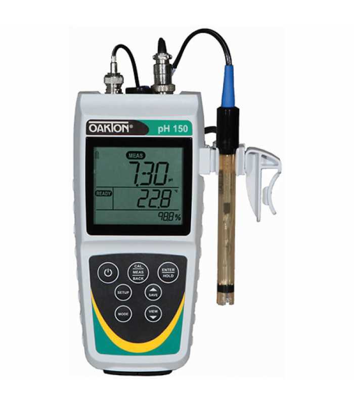 OAKTON pH 150 [WD-35614-30] pH / mV / Temperature Meter and Probe