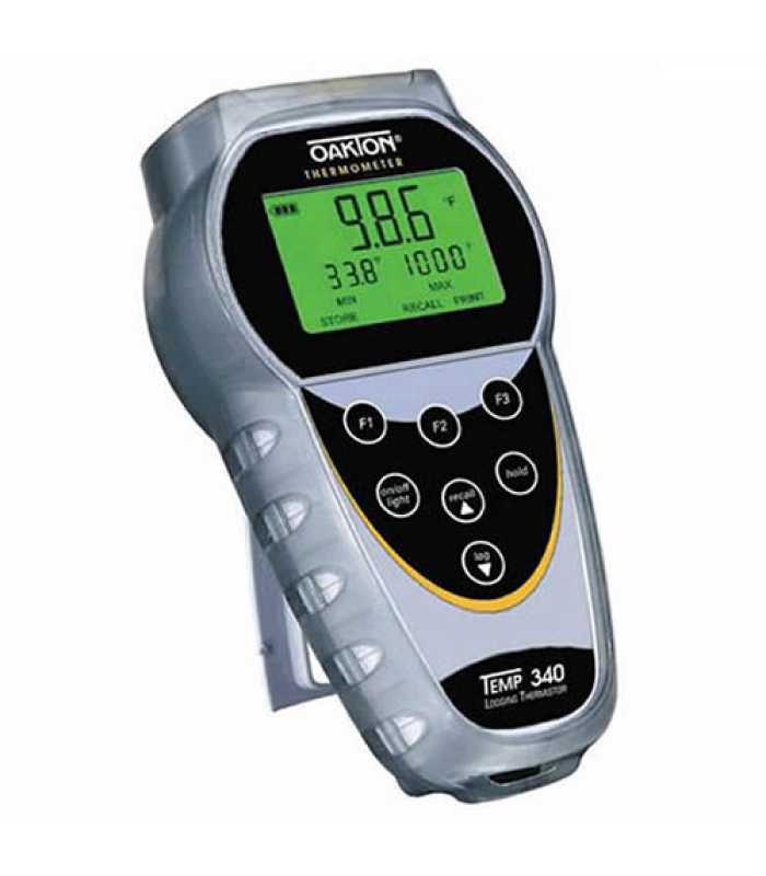 Oakton Eutech Temp 340 [WD-35426-50] Thermistor RTD Datalogging Thermometer