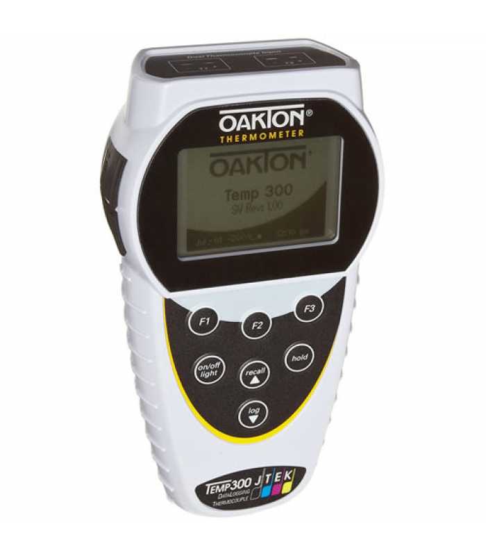 Oakton 3542750 [WD-35427-50] Temp 300 Dual-Input Thermocouple Datalogger