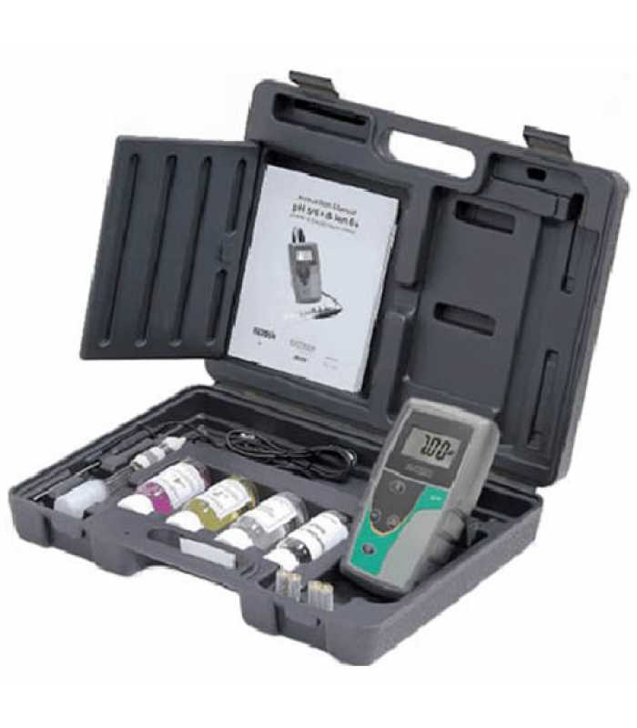 OAKTON pH 5+ [WD-35613-55] pH/Temperature Meter Kit w/ Probes and NIST-Traceable Calibration