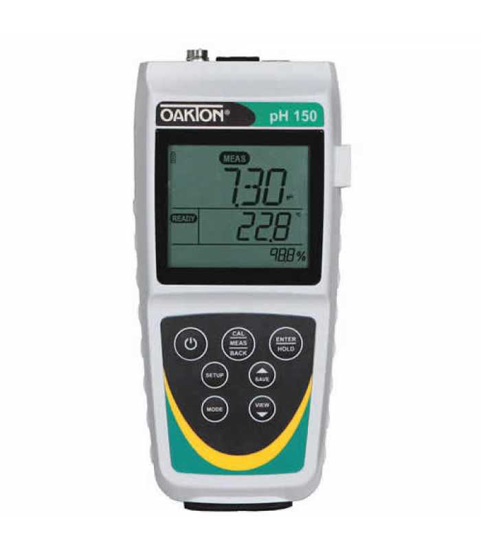 OAKTON pH 150 [WD-35614-32] pH / mV / Temperature Meter Only