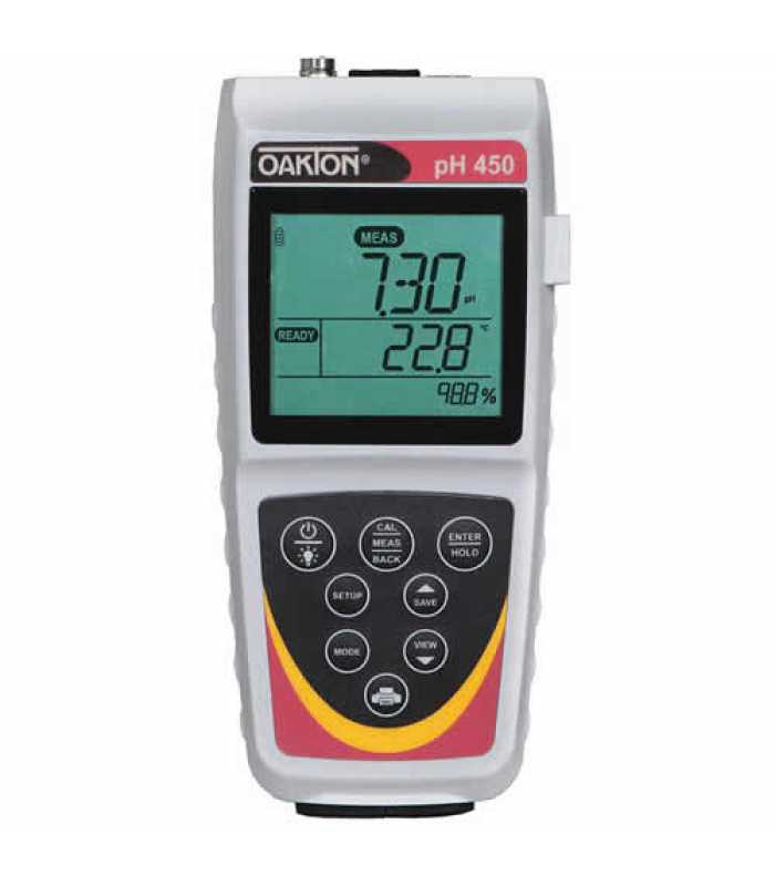 OAKTON pH 450 [WD-35618-32] Portable pH / mV / Ion / Temperature Meter