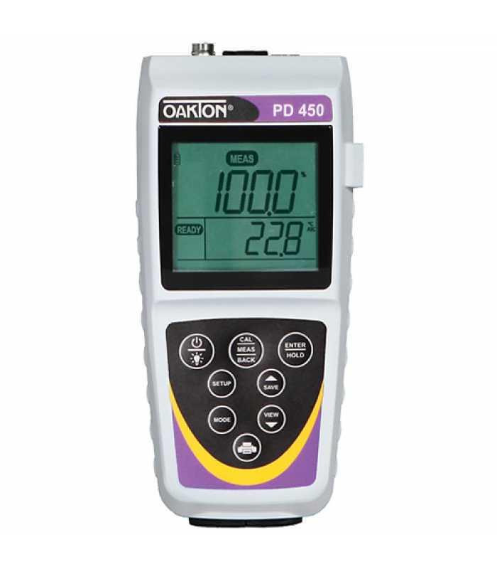 OAKTON PD 450 [WD-35632-32] Portable Waterproof pH / mV / Dissolved Oxygen Meter Only