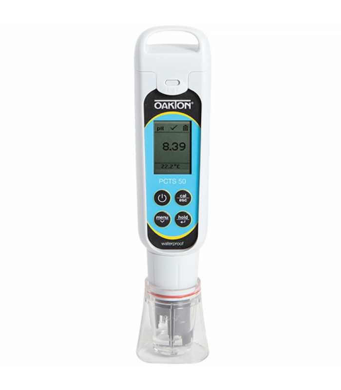 OAKTON PCTSTestr 50 [WD-35634-35] Waterproof Pocket pH / Cond / TDS / Salinity Tester