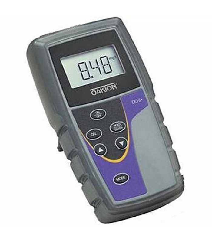 OAKTON DO 6+ [WD-35643-11] Dissolved Oxygen Meter w/ Rubber Boot, Meter and NIST Traceable Calibration