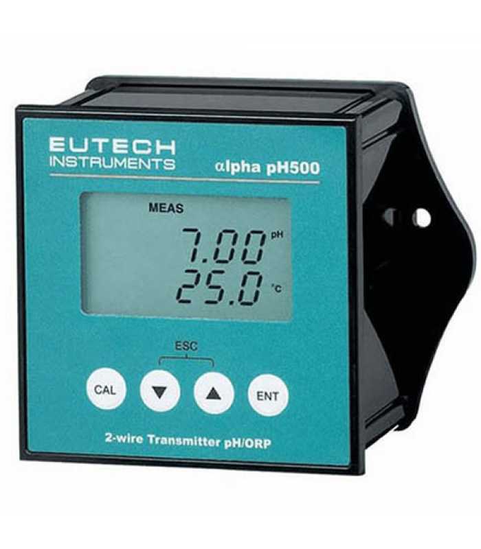 OAKTON EUTECH Alpha pH 500 [WD-56717-20] 2-Wire pH/ORP Transmitter with Display