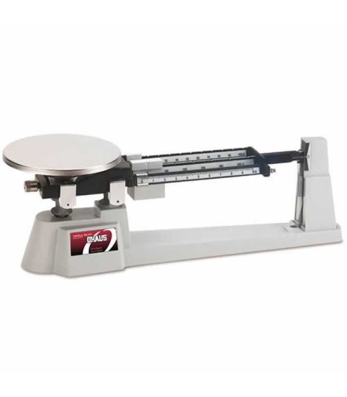 Ohaus 760-00 [80000013] Triple Beam Scale, 610 g, w/ Stainless Plate & Tare