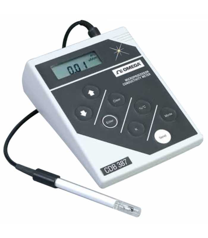 Omega CDB-387 Conductivity / Resistivity / TDS Benchtop Microprocessor-Based Meters