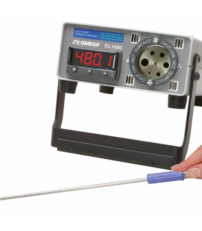 Omega CL1000 Series [CL1000D-230V] Miniature Hot Point Dry Block Calibrator 20°F to 500°F (11°C to 260°C)