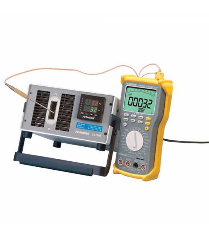 Omega CL1500 Series [CL1500M] Hot/Cold Benchtop Dry Block Calibrator 23 to 257°F (5 to 125°C )
