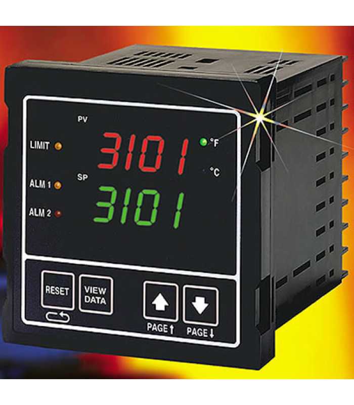 Omega CN3101 1/4 DIN Hi / Low Limit Controller with Single Output Mechanical Relay and One Alarm