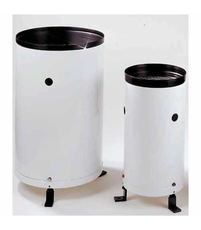 OMEGA RG-2500 [RG-2500E] 8" (20cm) Heated Tipping Bucket Rain Gauge and Electric Rain 0.01"