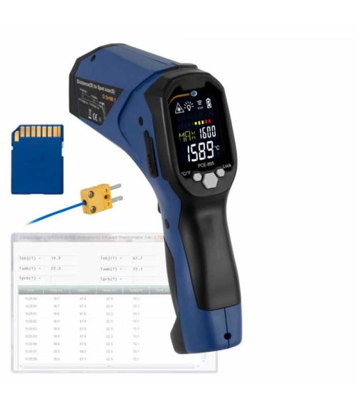 PCE Instruments PCE-895 [PCE-895] Infrared Thermometer -31 to 2912°F ( -35 to 1600°C)