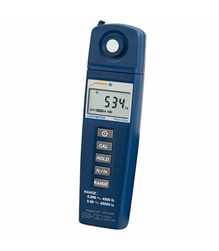 PCE Instruments PCE-170A Light Meter with Built-In Sensor