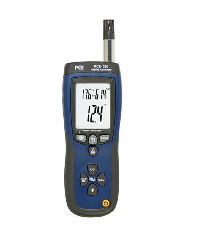PCE Instruments PCE-320 [PCE-320] Humidity / Temperature / Dew point / Wet bulb Globe Temperature / Surface Temperature Meter