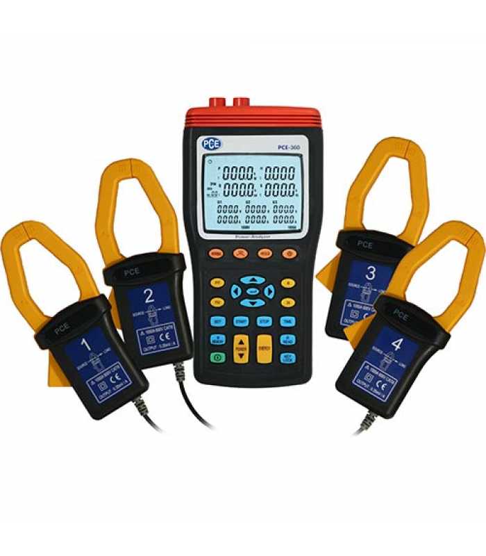 PCE Instruments PCE360 [PCE-360] Three Phase Power Meter with Data Logger