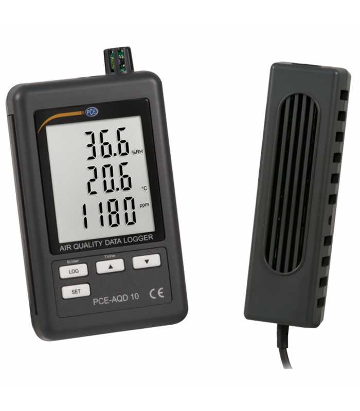 PCE Instruments PCE-AQD [PCE-AQD 10] Temperature / CO2 Meter w/ Data Logger