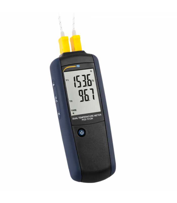 PCE Instruments PCE-T312N [PCE-T312N] Temperature Meter	-200 to 1372°C (-328 to 2501°F)