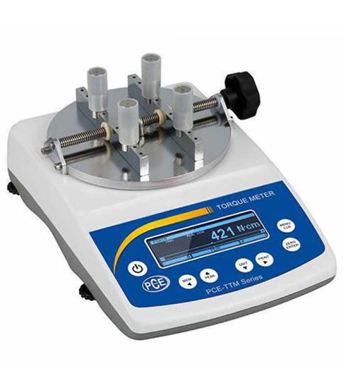 PCE Instruments TTM [PCE-TTM 5] Digital Torque Meter, 5 Nm / 500 Ncm / 500 gfm / 50 lbfin