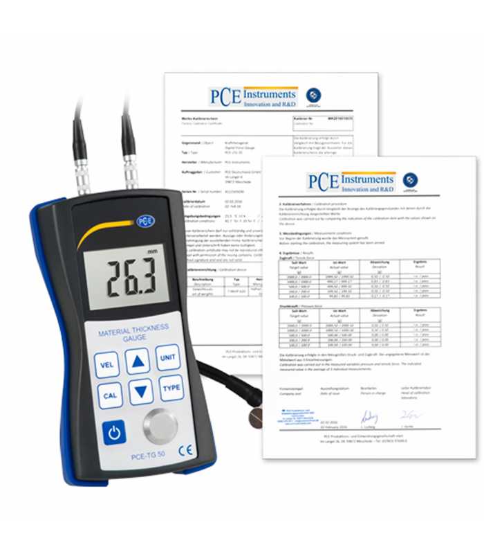 PCE Instruments PCE-TG 50 [PCE-TG 50] Ultrasonic Material Thickness Meter